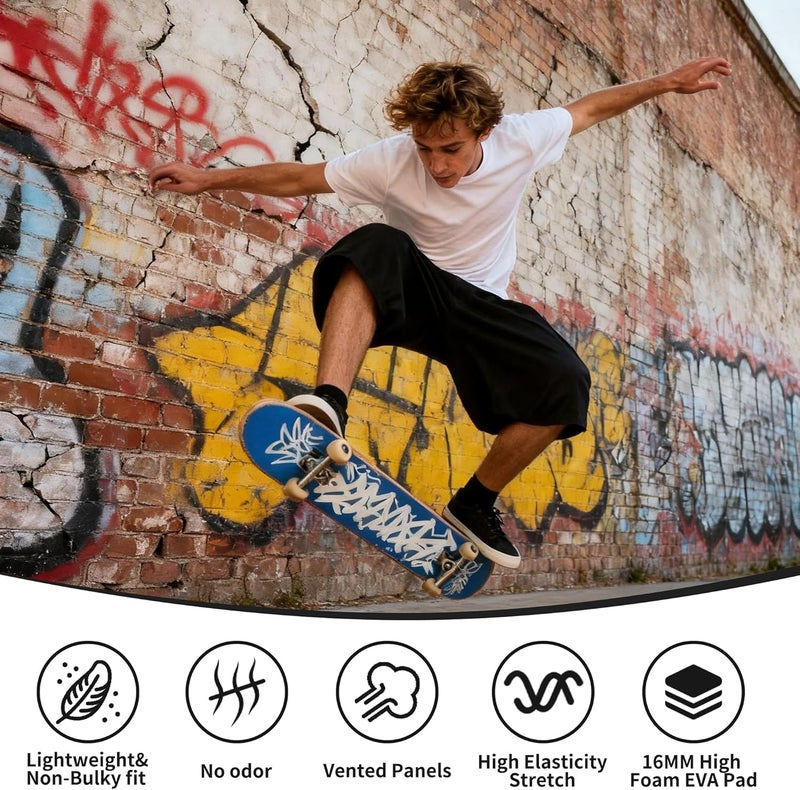 EULANT 3D Protection Hip Butt Pads Protective Padded Shorts Crash Pad Impact Gear for Skiing Skating Snowboarding - Image 5